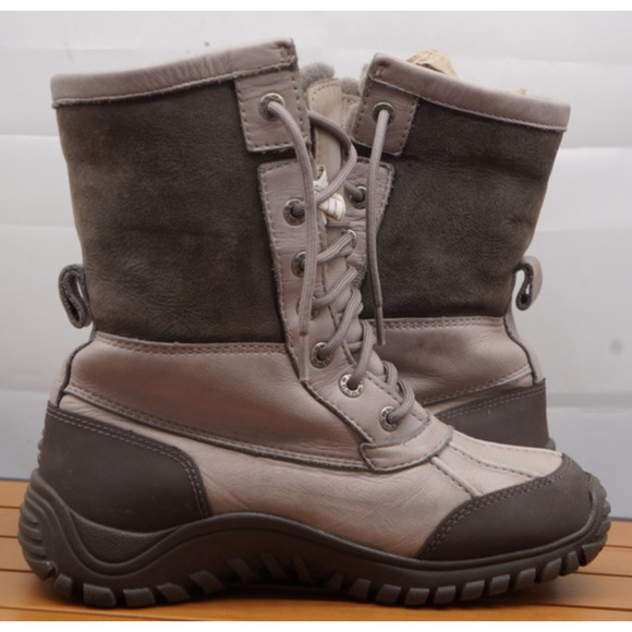 UGG WOMEN'S PEWTER ADIRONDACK II WINTER BOOTS - SIZE 7 - Picture 7 of 9